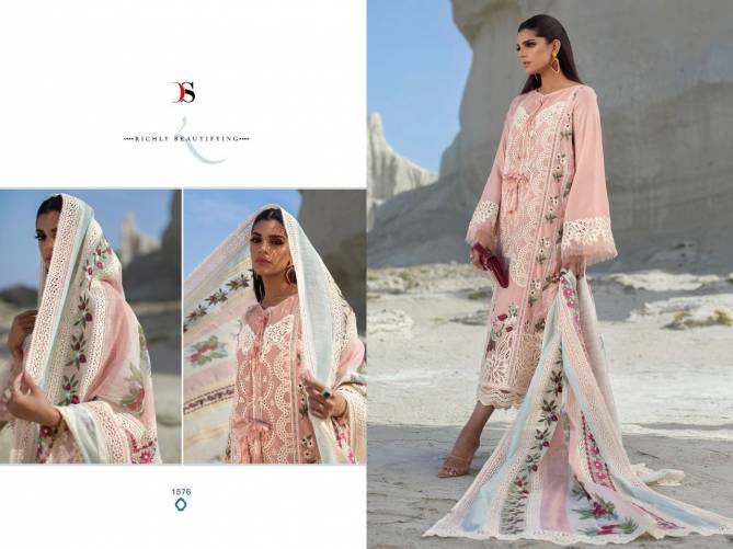 Deepsy Crimson Lawan 22 Fancy Ethnic Wear Heavy Cotton Embroidery Pakistani Salwar Kameez Collection